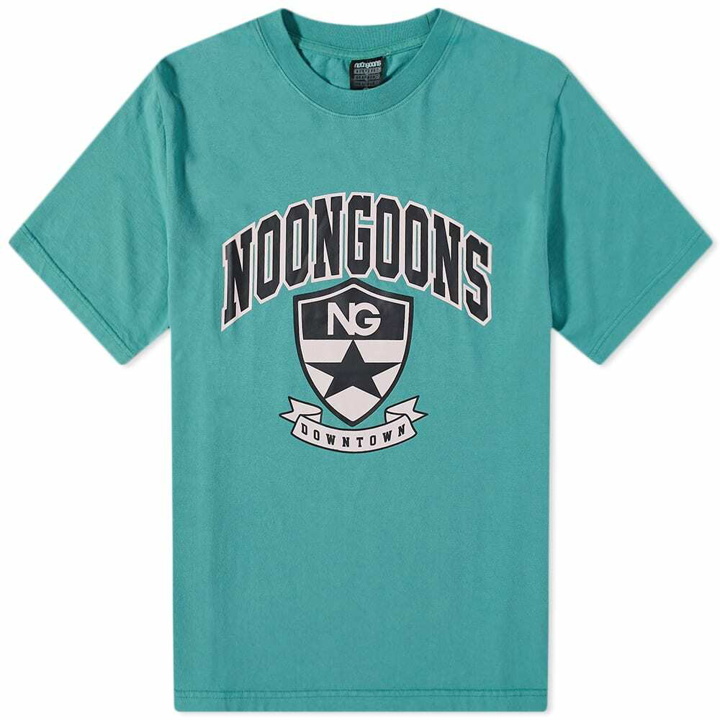 Photo: Noon Goons Men's Campus T-Shirt in Spruce Green
