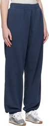 ANINE BING Navy Karter Lounge Pants