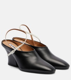 Jil Sander Leather mules