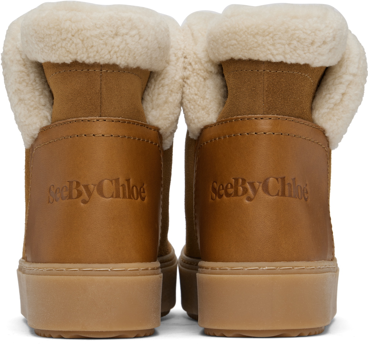 See by Chloé Tan Juliet Ankle Boots Chloe display picture 1