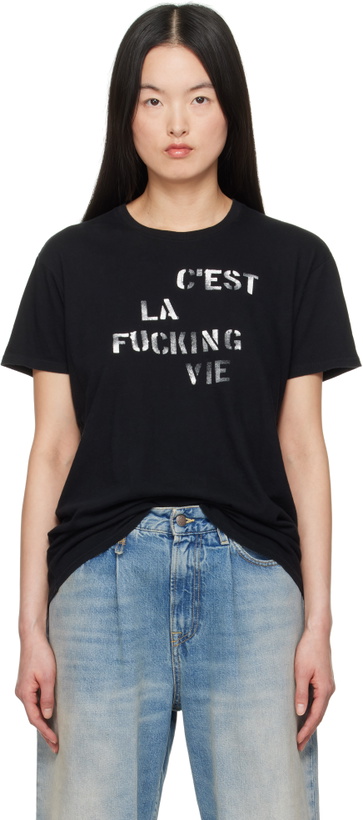Photo: R13 Black 'C'est La Fucking Vie' Boy T-shirt
