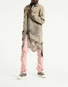 Rick Owens Mens Denim outerwear in Grey