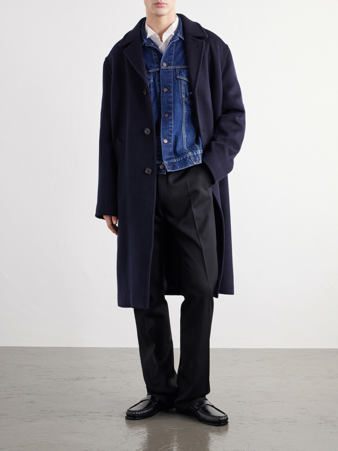 TOTEME - Wool Coat - Blue