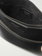 Serapian - Leather-Trimmed Stepan Coated-Canvas Messenger Bag