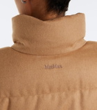 Max Mara Reversible camel hair down jacket