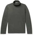 Our Legacy - Cotton-Jersey Rollneck Sweatshirt - Men - Gray green