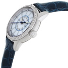 Hamilton Railroad White Mother Of Pearl Dial Blue Leather Ladies Watch H40391691