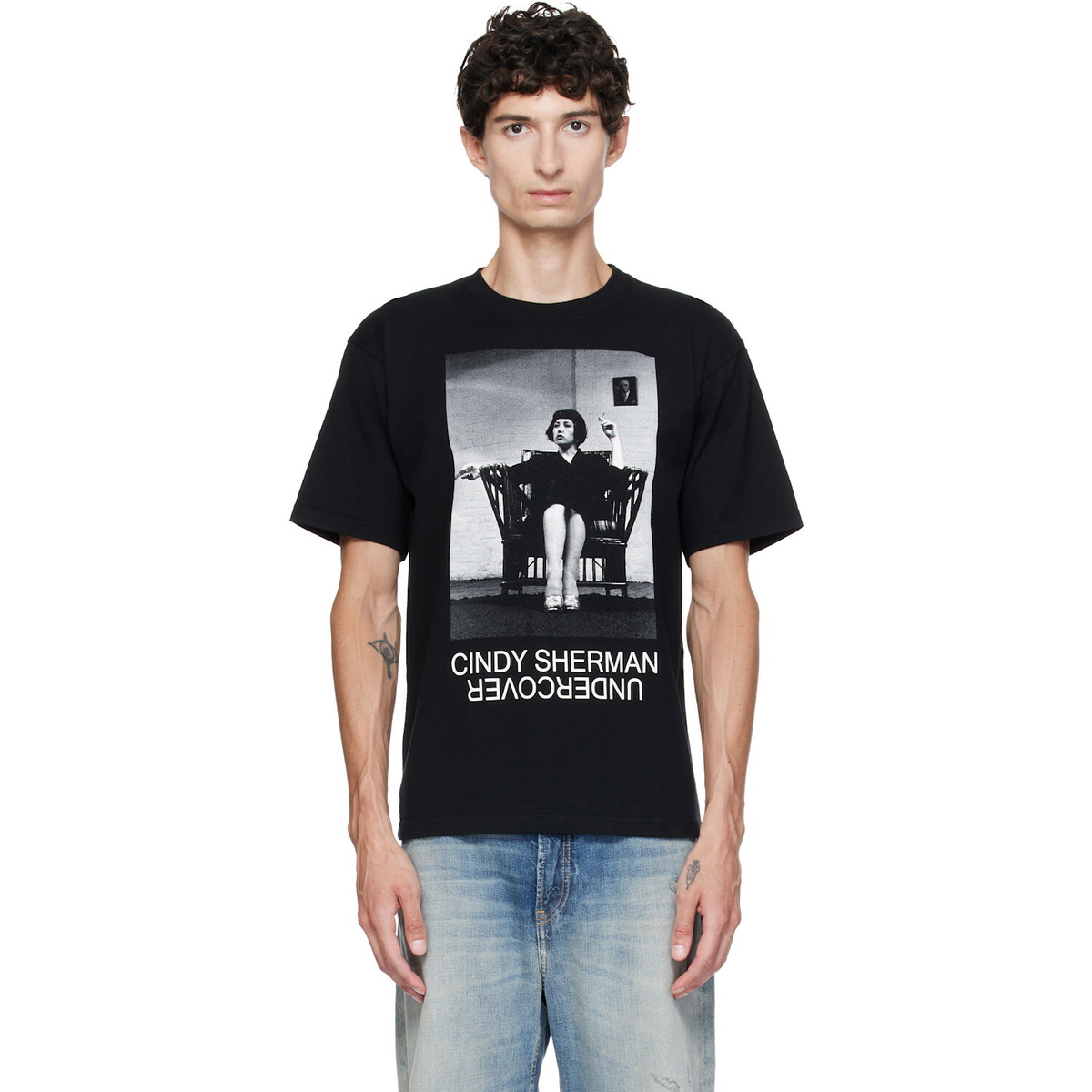 UNDERCOVER Black Cindy Sherman UC2F4814-1 T-shirt