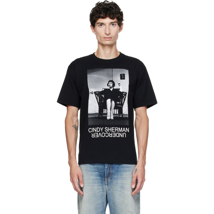 Photo: UNDERCOVER Black Cindy Sherman UC2F4814-1 T-shirt