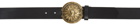 Versace Jeans Couture Black Sunflower Garland Belt