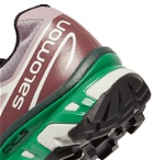 Salomon - XT-6 Advanced Rubber-Trimmed Coated-Mesh Running Sneakers - Purple