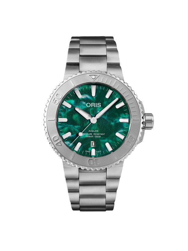 Photo: Oris - Bracenet Aquis Automatic 43.5mm Stainless Steel Watch, Ref. No. 01 733 7730 4137-07 8 24 05PEB