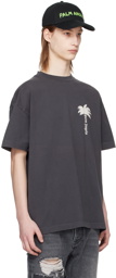 Palm Angels Gray 'The Palm' T-Shirt