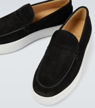 Christian Louboutin - Paqueboat suede loafers