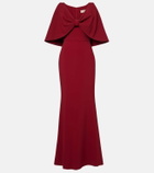 Elie Saab Caped cady gown