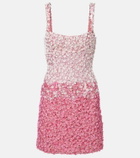 Là Fuori Sequined ombré minidress