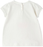 Bonpoint Baby Off-White Tissia T-Shirt