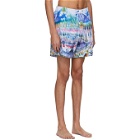 Amiri Multicolor Tie-Dye Swim Shorts