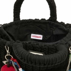 Charles Jeffrey Loverboy Women's Apple Charm Bucket Bag in Black 