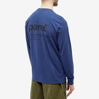 Parel Studios Men's BP Long Sleeve T-Shirt in Navy Blue