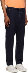 BOSS Navy Drawstring Trousers