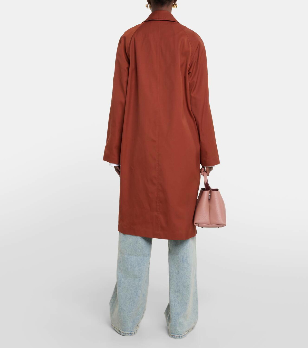Tod's Oversized cotton-blend raincoat