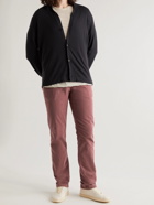 Massimo Alba - Straight-Leg Pleated Cotton-Corduroy Trousers - Purple