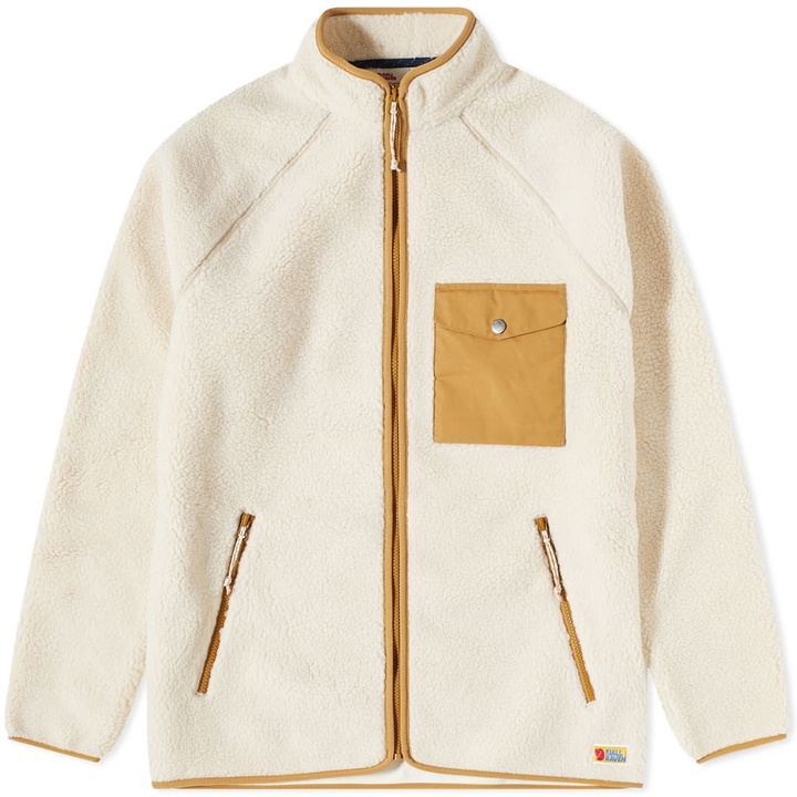 Photo: Fjällräven Men's Vardag Pile Fleece Jacket in Chalk White