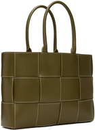 Bottega Veneta Green Medium Arco Tote