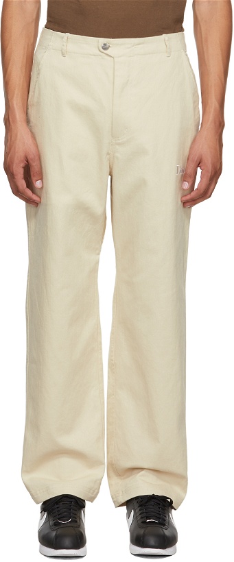 Photo: Dime Beige Classic Chino Trousers