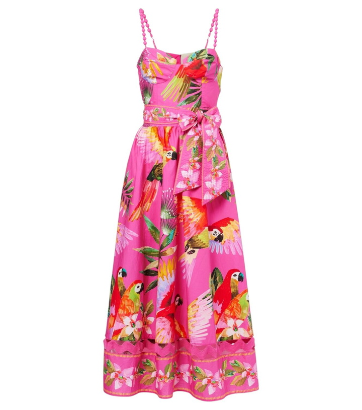 Photo: Farm Rio Printed cotton midi dress