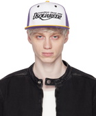 Dsquared2 Purple & Yellow Basket Baseball Cap