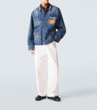Simone Rocha Embellished denim jacket