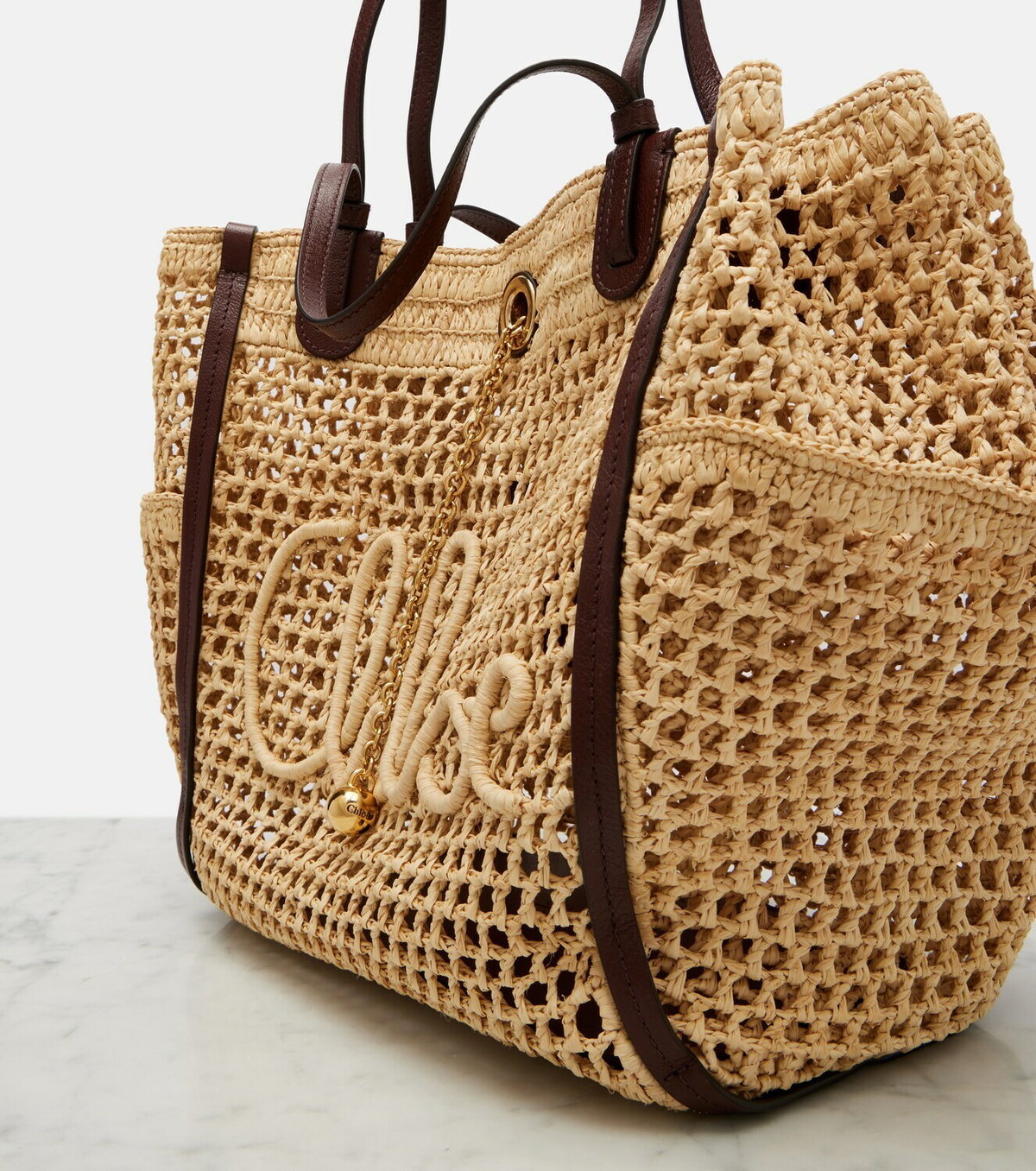 Chloe Raphael Merch Chloé x Made For A Woman Chloé Iconic raffia shoulder bag Chloe