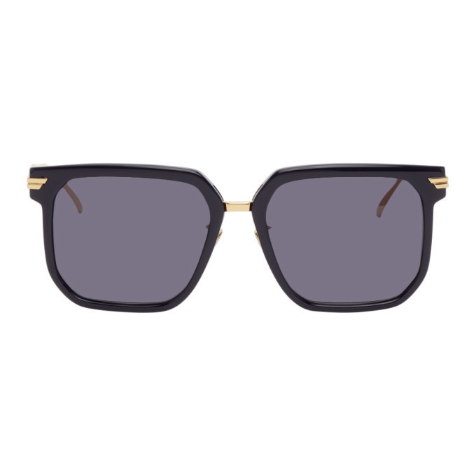 Bottega Veneta Oversized Rectangular Sunglasses