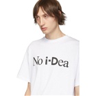 Aries White i-D Edition No Idea T-Shirt