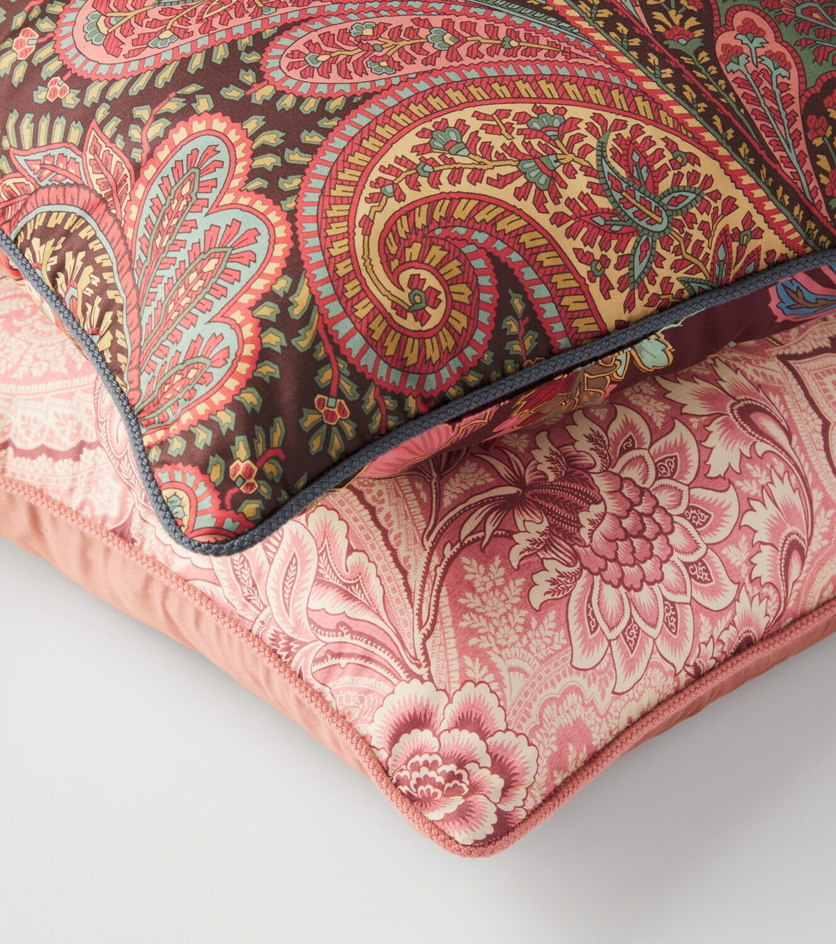 Etro Paisley cotton cushion