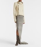 Rick Owens Naska leather biker jacket