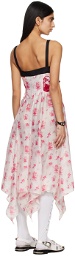 Chopova Lowena Pink Suski Midi Dress