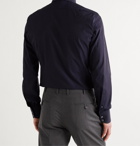 TOM FORD - Slim-Fit Cotton Shirt - Blue