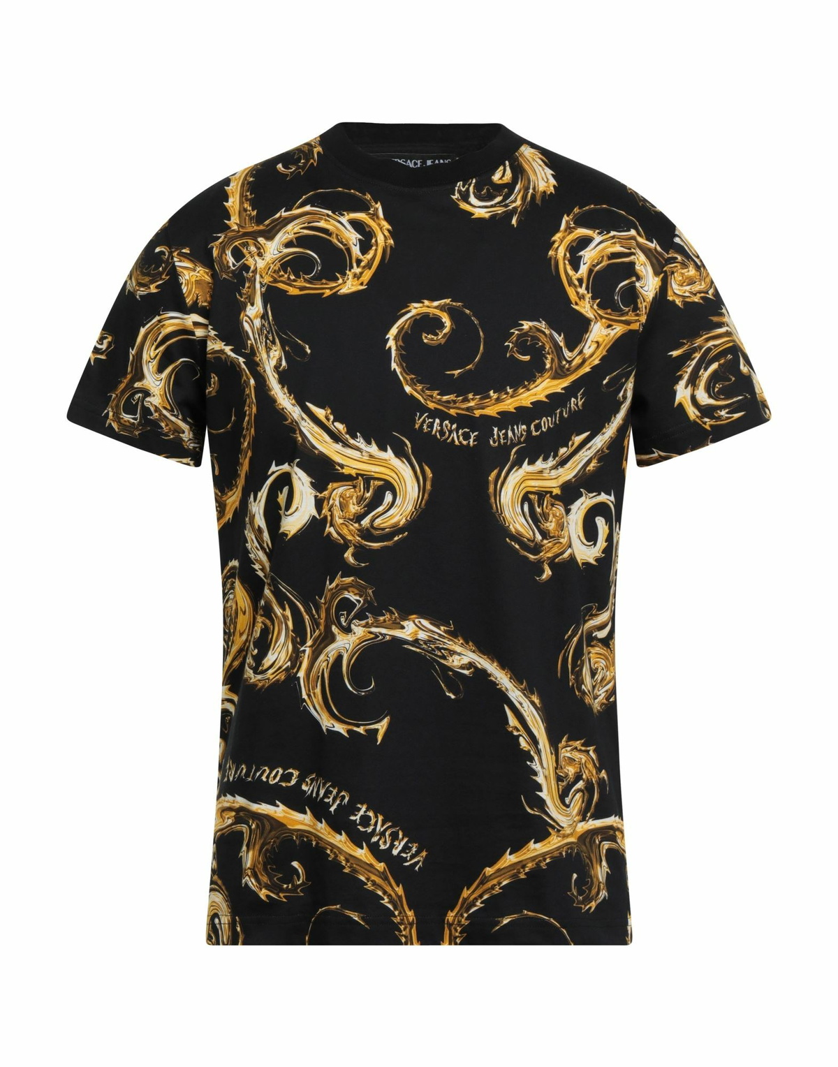 Versace Jeans Couture Mens T-shirt in Black