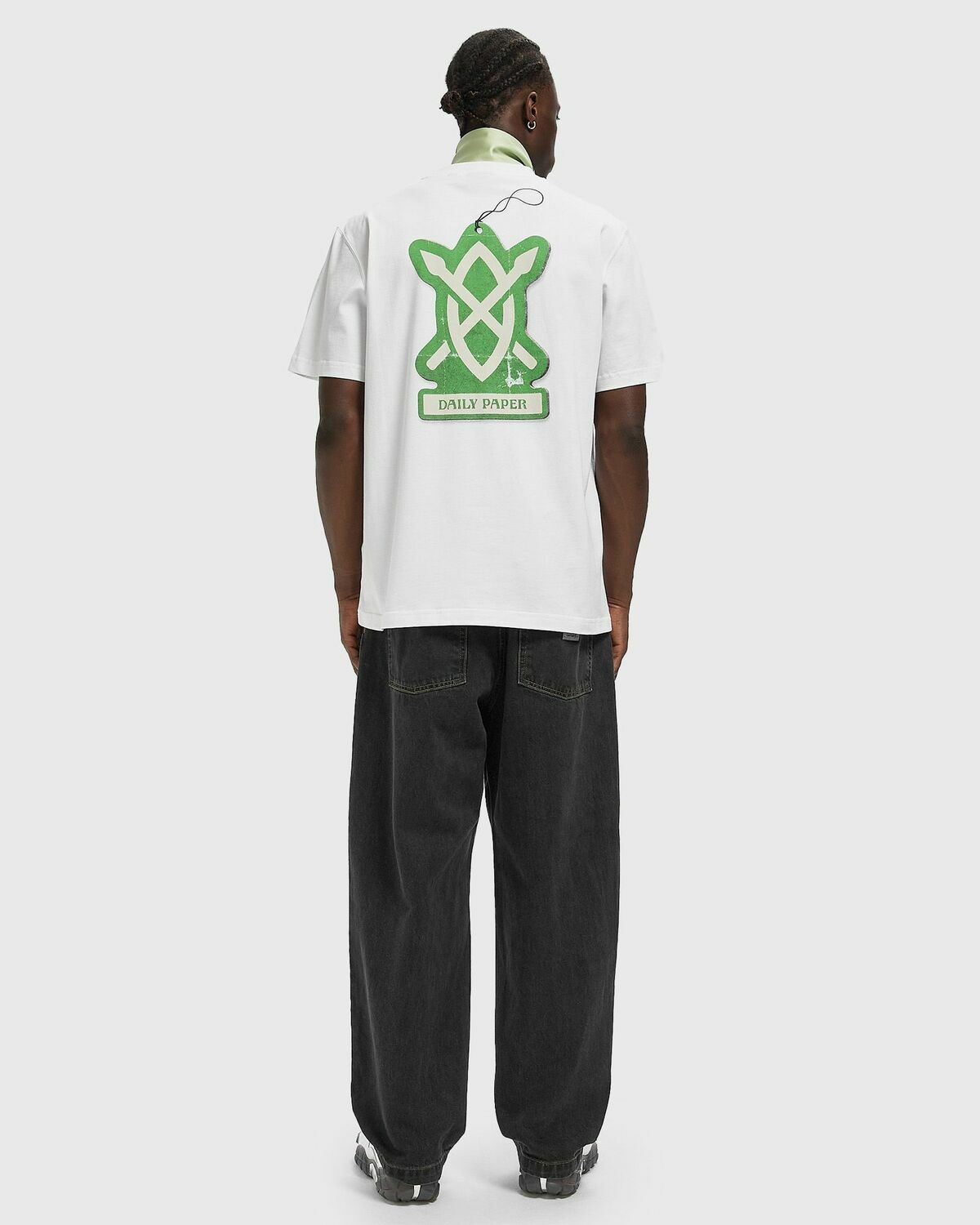 Daily Paper AIR FRESHENER SHIELD SS TEE White Mens Shortsleefe