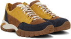 Diemme Brown & Yellow Possagno Sport Sneakers