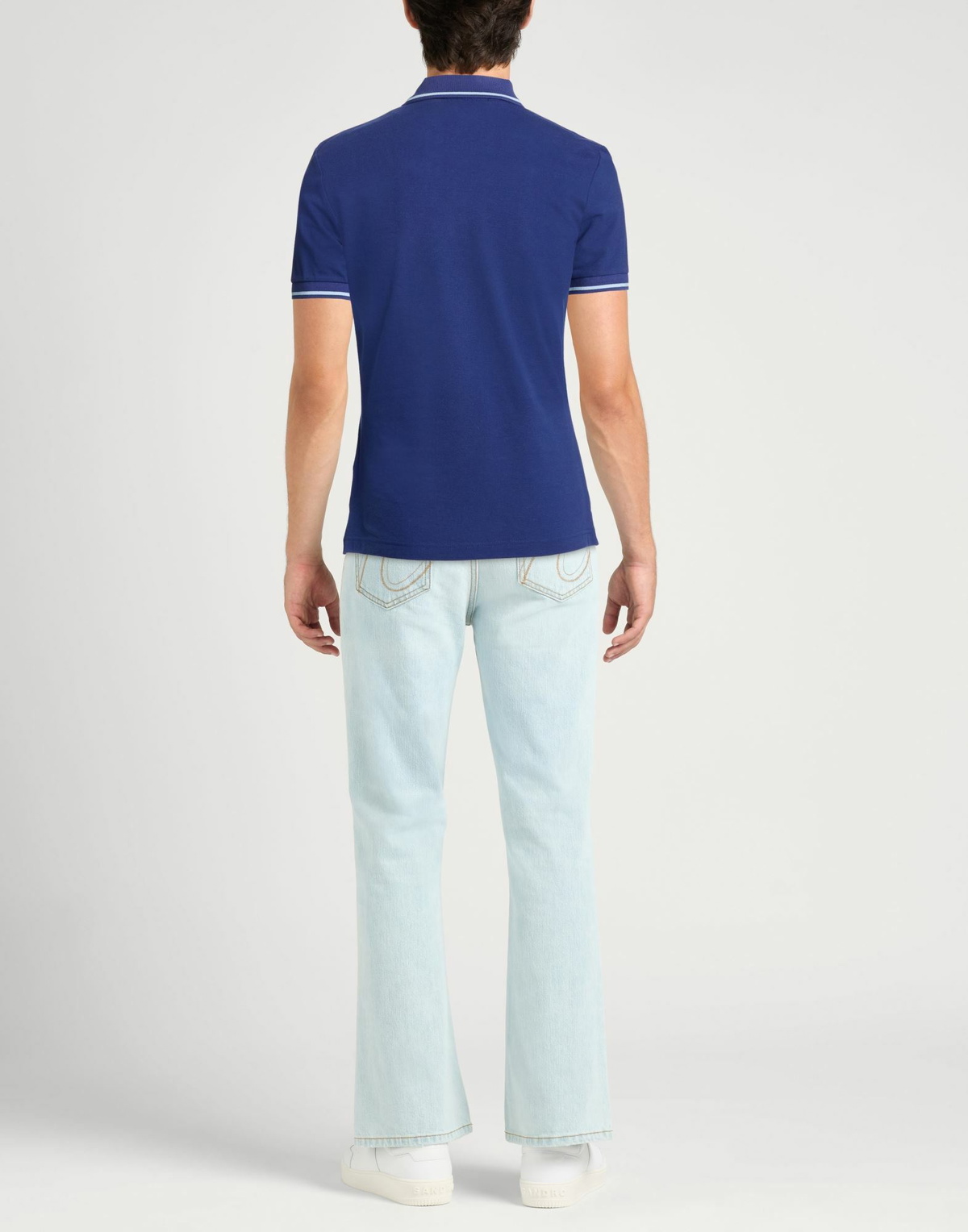 Versace Jeans Couture Mens Polo shirt in Blue