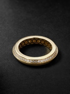 Jacquie Aiche - Knife Edge 14-Karat Gold Diamond Ring - Gold