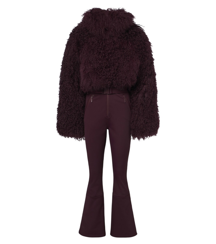 Photo: Cordova Nozawa belted shearling ski suit