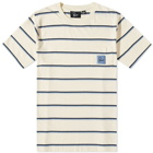 By Parra Men's Striper Pocket Logo T-Shirt in Dusty Blue
