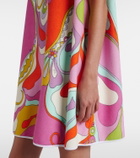 Pucci Orchidee cotton-blend terry minidress