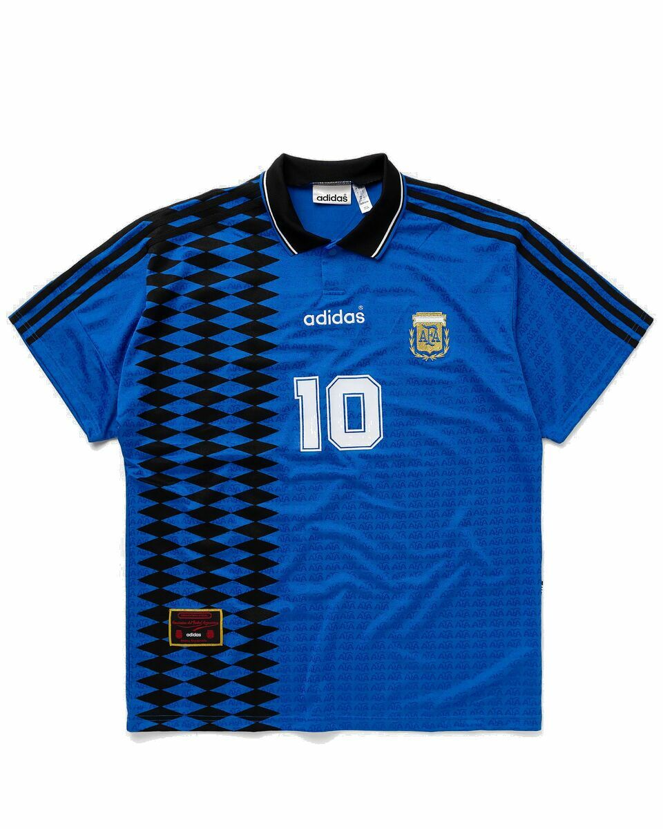 Photo: Adidas Argentina 1994 Away Jersey Blue - Mens - Jerseys