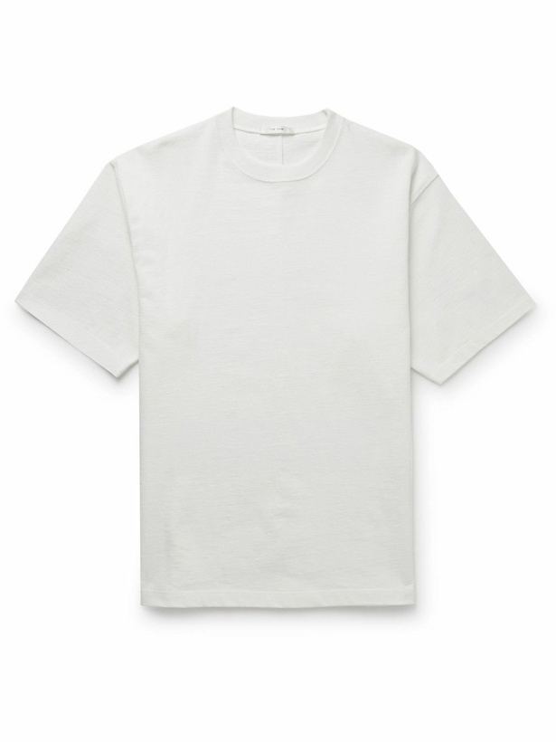 Photo: The Row - Steven Cotton-Jersey T-Shirt - White